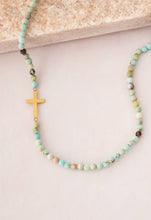 Load image into Gallery viewer, Faithful Necklace in Turquoise

