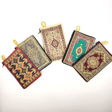 Load image into Gallery viewer, Turkish Rug Inspired Coin Purse
