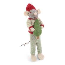 Load image into Gallery viewer, Big Grey Mouse w/ Tree
