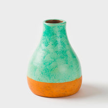 Load image into Gallery viewer, Washed Verdigris Bud Vase
