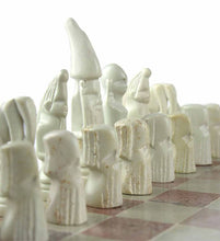 Load image into Gallery viewer, Africa Massai Soapstone Carved Chess Set
