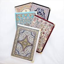 Load image into Gallery viewer, Turkish Rug Inspired Fabric Covered Journal
