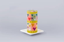 Load image into Gallery viewer, Pastel Hearts Taper Candle Set
