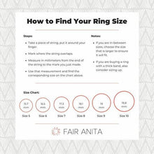 Load image into Gallery viewer, Tiny Stone Gold Stacking Ring Set
