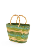 Load image into Gallery viewer, Labadi Beach Patterned Grass Tote
