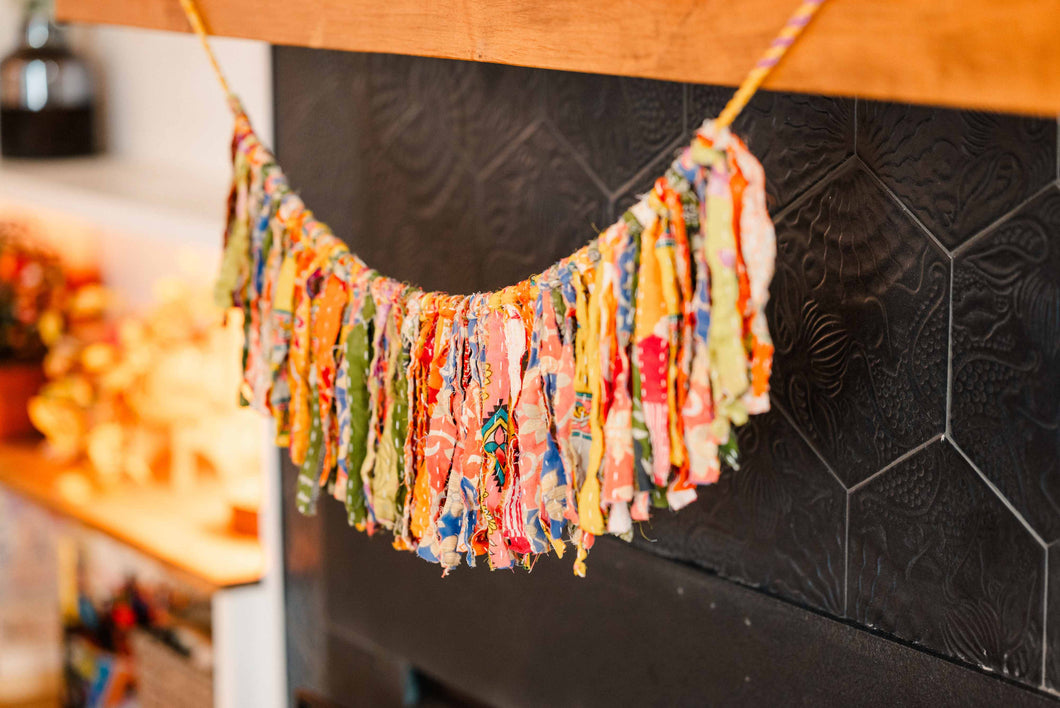 Kantha Tassel Garland