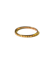 Load image into Gallery viewer, Brass Waves Stacking Rings
