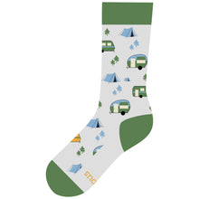 Load image into Gallery viewer, Socks that Protect National Parks (Green Campers)
