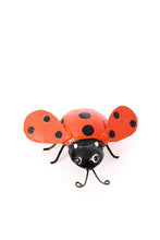 Load image into Gallery viewer, Recycled Metal Ladybug Sculpture
