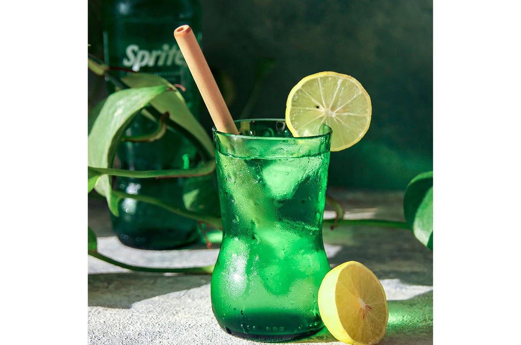 Upcycled Sprite Drinking Glasses (5 Ounces)