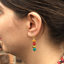 Load image into Gallery viewer, Quatre Kantha Earrings
