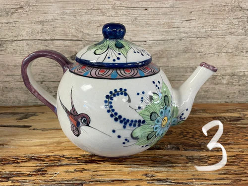 Ceramic Hand-Painted Tea Pot