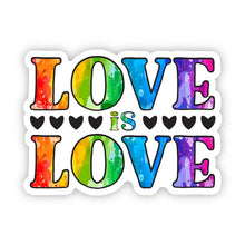 Load image into Gallery viewer, Love is Love Vinyl Sticker
