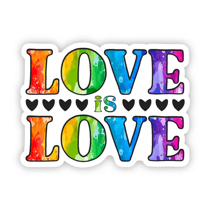 Love is Love Vinyl Sticker