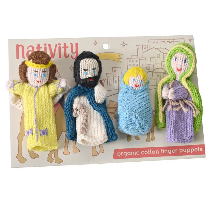 Nativity Four Pack Finger Puppets