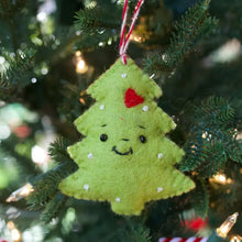 Load image into Gallery viewer, Smiling Tree Ornament
