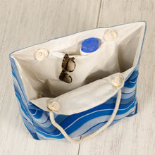 Load image into Gallery viewer, Beach Tote Stormy Blue
