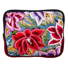 Load image into Gallery viewer, Guatemalan Mini Flower Wallet
