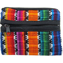 Load image into Gallery viewer, Comalapa Triple Zip Coin Pouch
