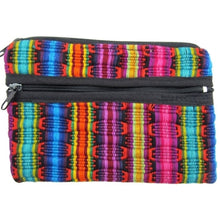 Load image into Gallery viewer, Comalapa Triple Zip Coin Pouch
