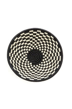 Load image into Gallery viewer, Rwandan Sisal Checkered Basket
