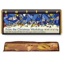 Load image into Gallery viewer, From The Christmas Workshop Hand-scooped Chocolate Bar
