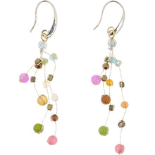 Load image into Gallery viewer, Reena Celebration Silk and Bead Earrings
