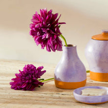 Load image into Gallery viewer, Washed Lavender Bud Vase
