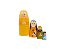 Load image into Gallery viewer, Nesting Doll Nativity Set
