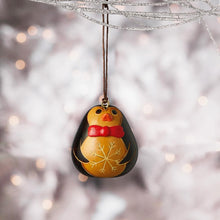 Load image into Gallery viewer, Gentleman Penguin Gourd Ornament
