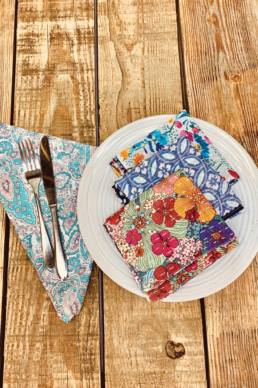 Kantha Napkin Set