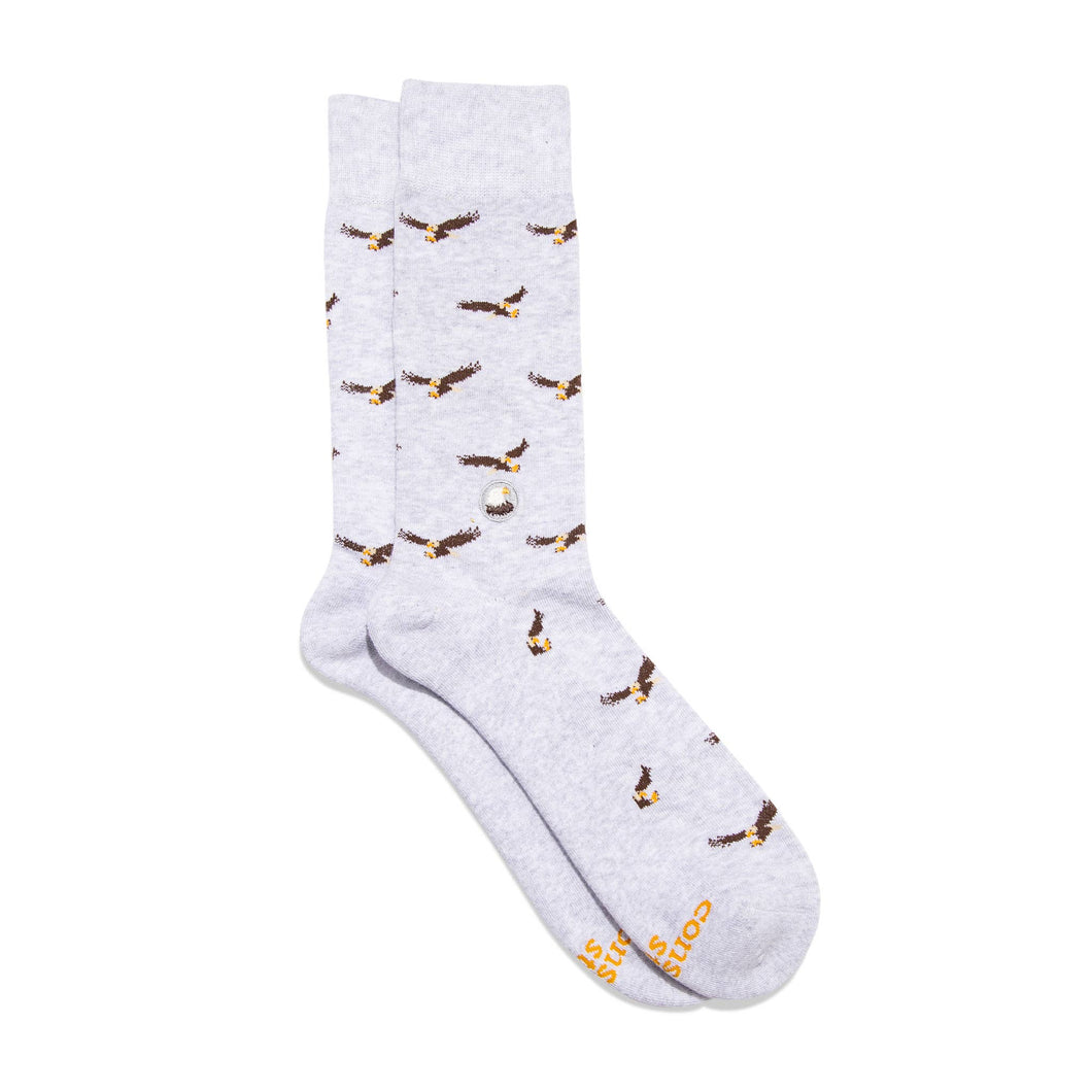 Socks that Protect Bald Eagles