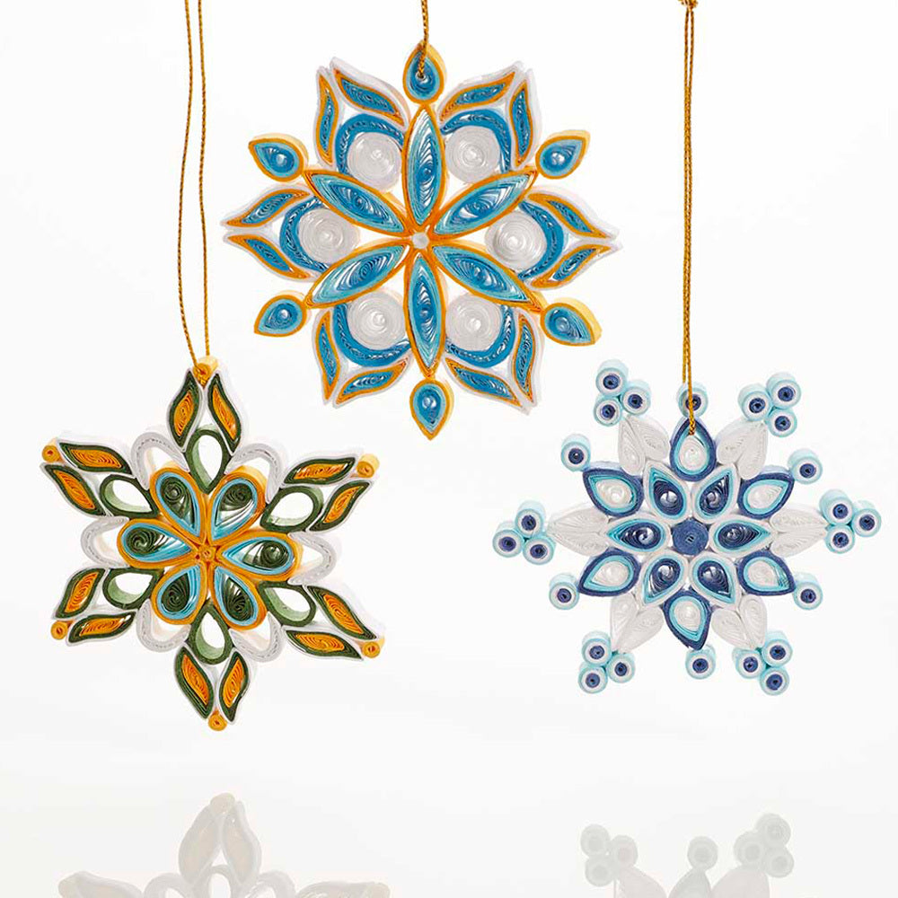 Quilled Snowflake Ornament