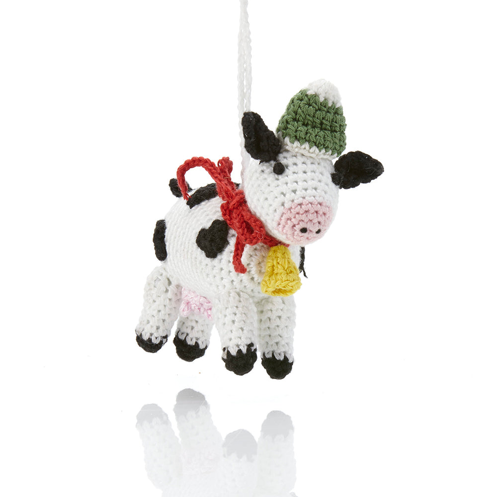 Barnyard Cow Ornament