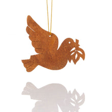 Load image into Gallery viewer, Cinnamon Peace Dove Ornament
