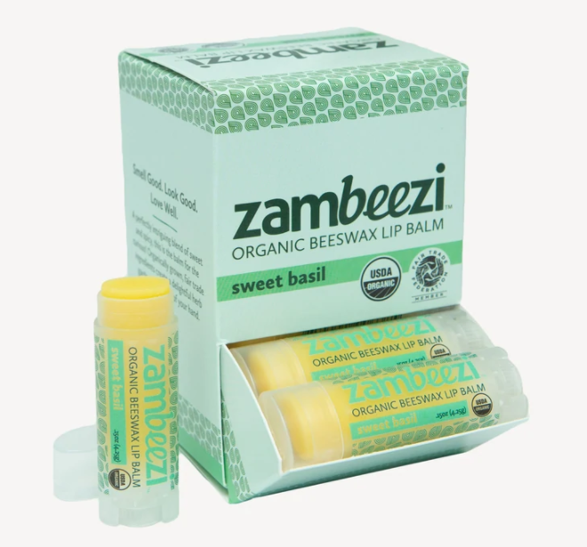 Sweet Basil Zambeezi Lip Balm