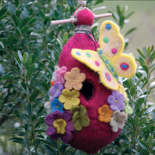 Load image into Gallery viewer, Butterfly Birdhouse Birdhouse
