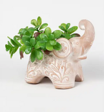 Load image into Gallery viewer, Trumpeting Elephant Planter
