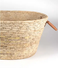 Load image into Gallery viewer, Palm Leaf Laundry Basket
