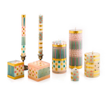 Load image into Gallery viewer, Delight Hand Painted Candles
