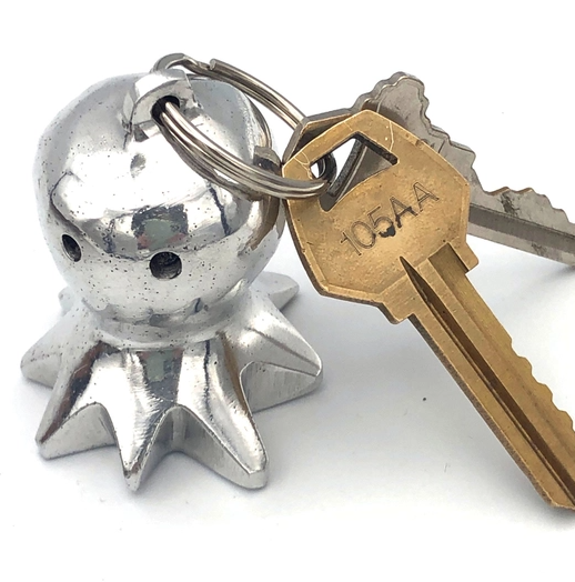 Aluminum Octopus  Keychain