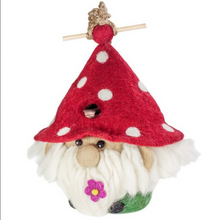 Load image into Gallery viewer, Garden Gnome Birdhouse

