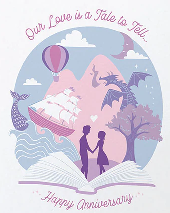 Our Love is a Tale to Tell Greeting Card