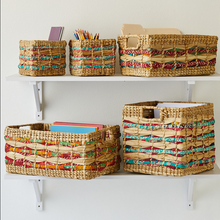 Load image into Gallery viewer, Katra Sari Storage Basket
