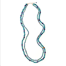 Load image into Gallery viewer, Neela 2-Strand Sari Necklace
