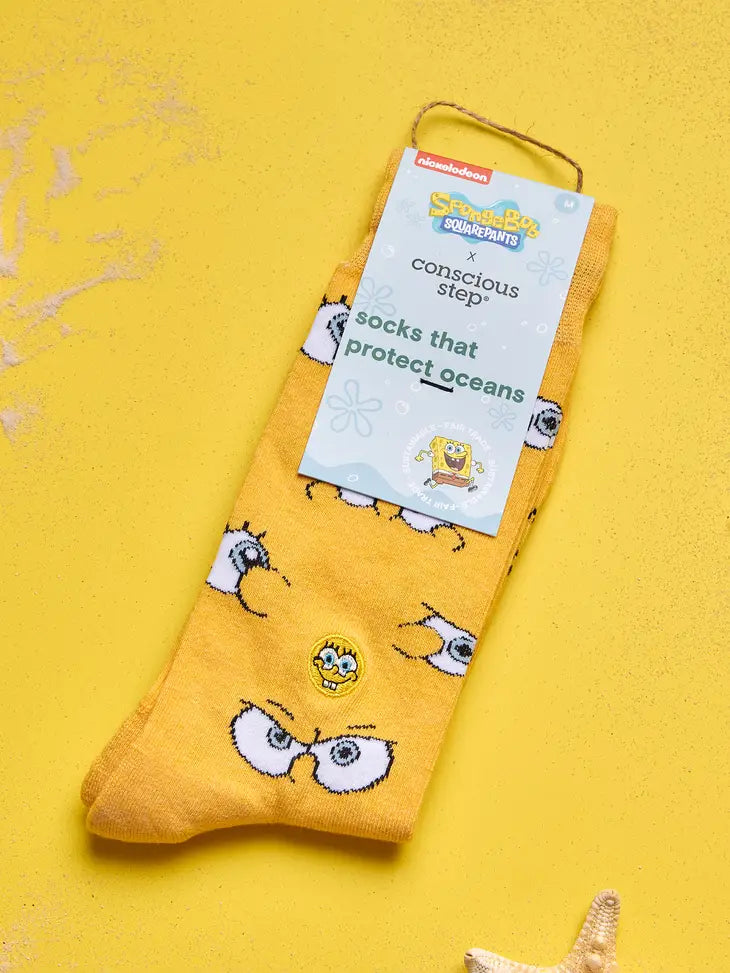 SpongeBob Socks that Protect Oceans