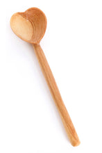 Load image into Gallery viewer, Olive Wood Loving Tea Spoon
