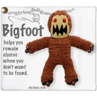 Bigfoot Keychain