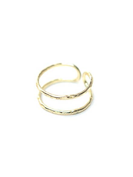 Brass Illusion Ring