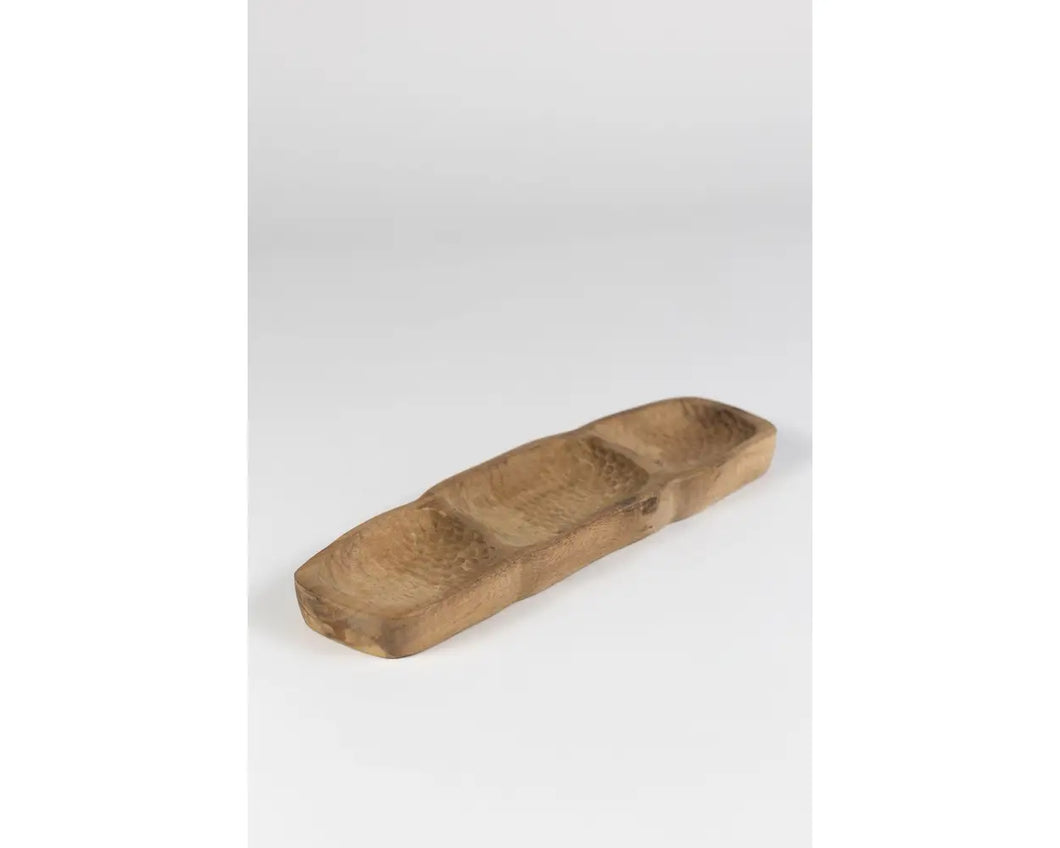 Wood Section Serving Tray